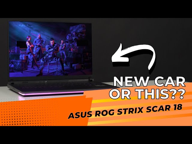 ASUS ROG STRIX SCAR 18 Unboxing | Costs as much as a car?