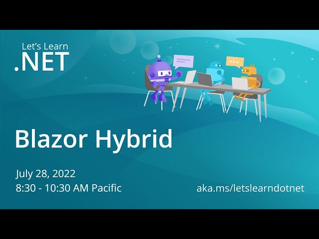 Let's Learn .NET - Blazor Hybrid