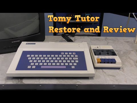 Tomy Tutor - Restoration and Review