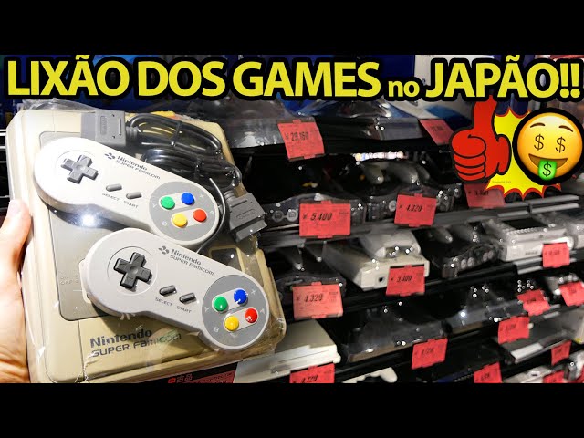 Lixão dos Games no Japão! Caçada gamer e raridades! HardOff