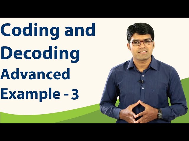 Coding and Decoding | Advanced Example - 3 | Latest Model | TalentSprint