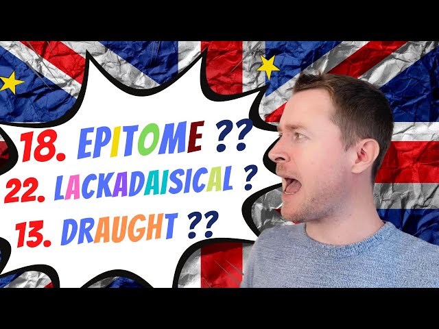 The 24 HARDEST words to pronounce in ENGLISH   |    How do you pronounce these words? Pronunciation!
