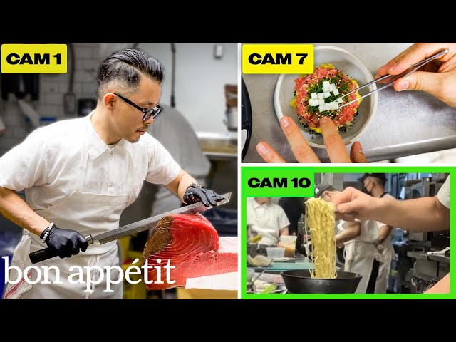 We Put 13 Cameras In New York's Busiest Ramen Restaurant | Bon Appétit