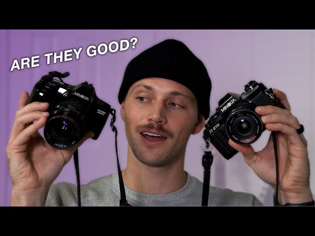Are Minolta 35mm Film Cameras Good? || Minolta X570 vs. Minolta Maxxum 3000i