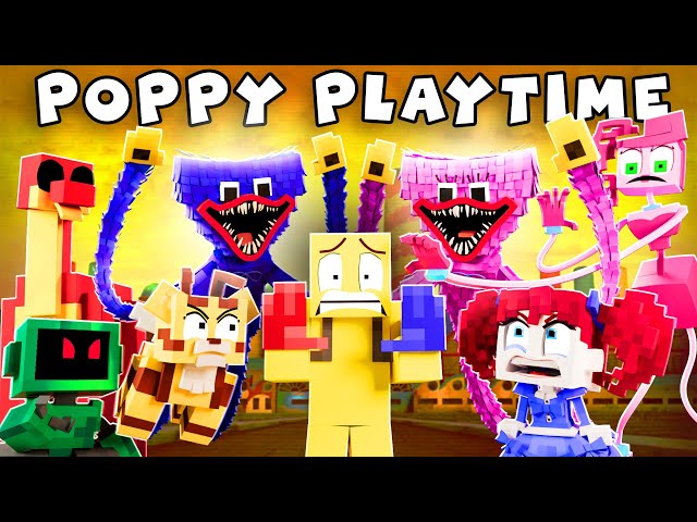 POPPY PLAYTIME THE MOVIE - Minecraft Animation