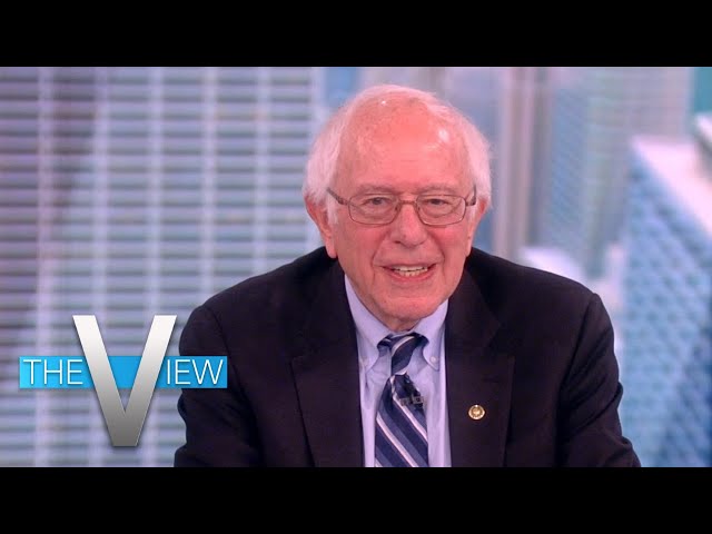 Sen. Bernie Sanders Discusses Message Biden Is Sending With Ukraine Visit | The View