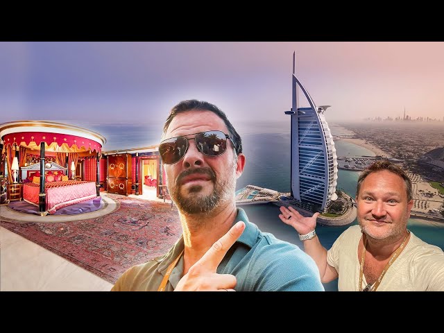 Dubaj: Benéztünk a 20 MILLIÓS HOTELSZOBÁBA!!!