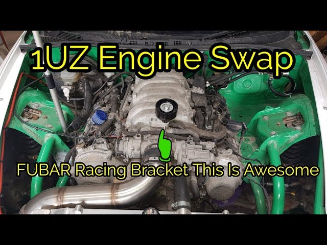 FUBAR Racing Alternator Bracket 1uz V8 Engine Swap