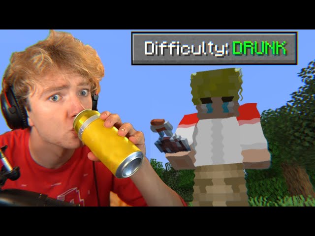 Minecraft, But I'm Drunk
