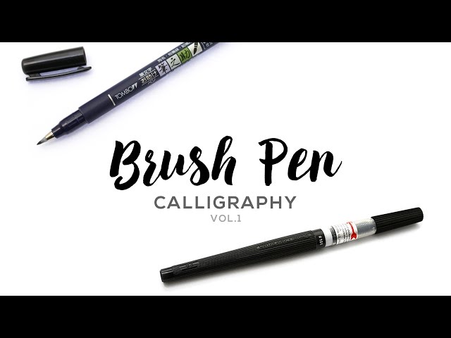 Brush Pen Calligraphy | Vol.1