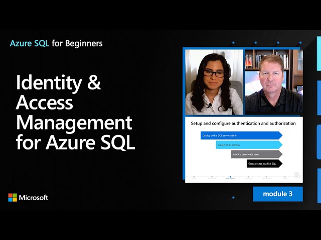 Identity & Access Management for Azure SQL | Azure SQL for beginners (Ep. 24)