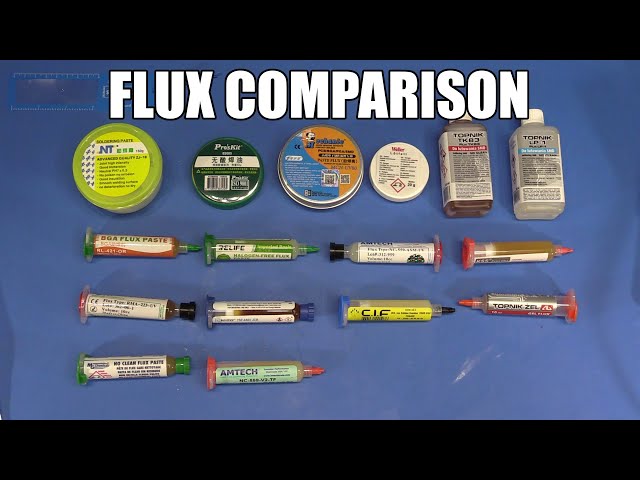 SDG #086 What's the best flux for soldering? A comparison with PCBs from JLCPCB
