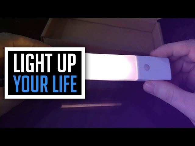 DROK Warm White LED Security Motion Sensor Night Light