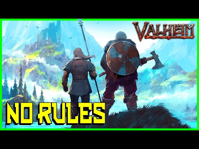 NEW Valheim Server w ARK players and NO Rules...What could go wrong?