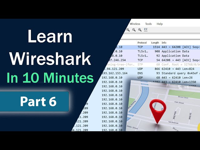 Learn Wireshark in 10 minutes Part 6 - Trace IP Location