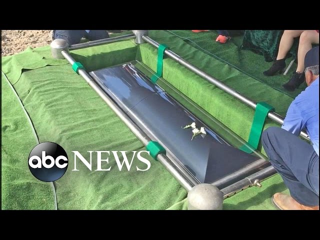Family Horrified by Dropped Casket