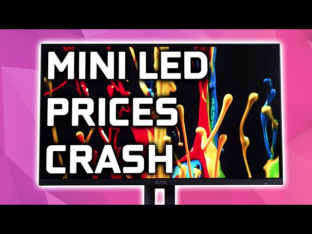 The Great Mini LED Price Crash - Best HDR Monitors