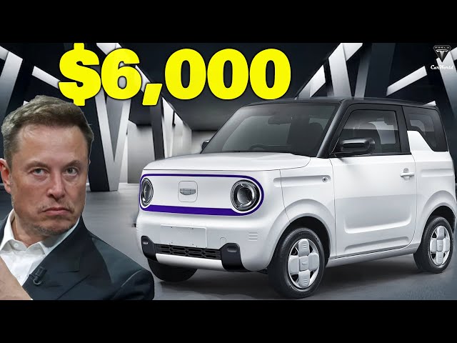 Just Happened! China Revealed ONLY $6,000 Car Model, Surprise The Entire EV Industry