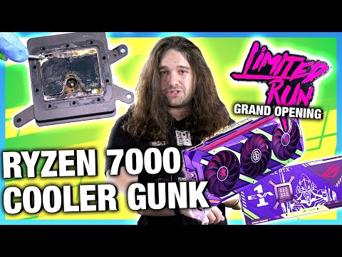 HW News - Ryzen 7000 Official News, Slime-Filled Coolers, DDR5 Records, & GN is Hiring