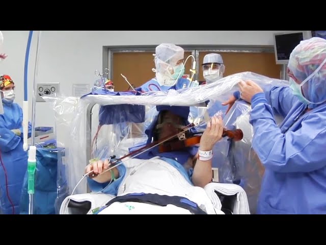 Playing Violin During Brain Surgery