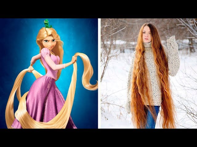 10 Rapunzel im wirklichen Leben!