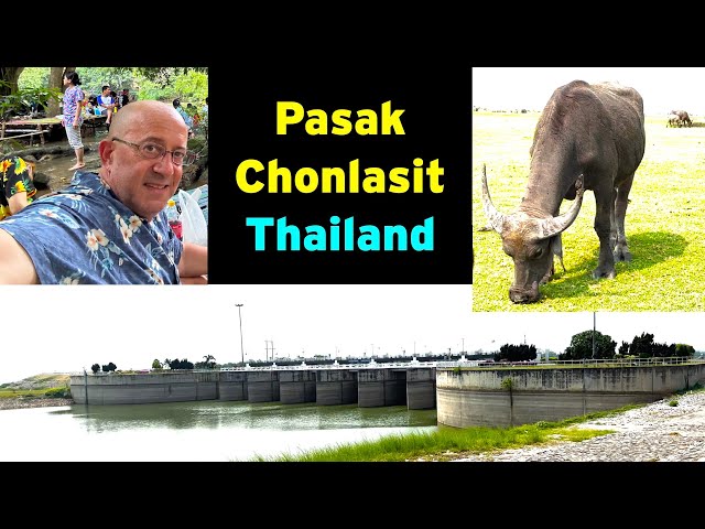 Pasak Chonlasit Dam, Lop Buri, Thailand 4K Songkran