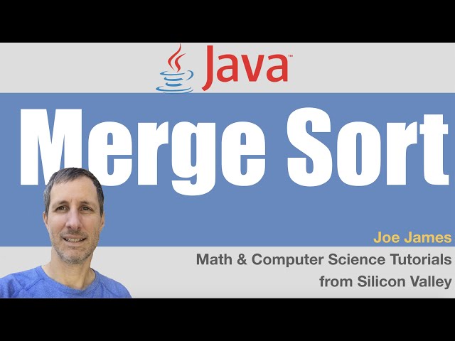 Java: MergeSort explained