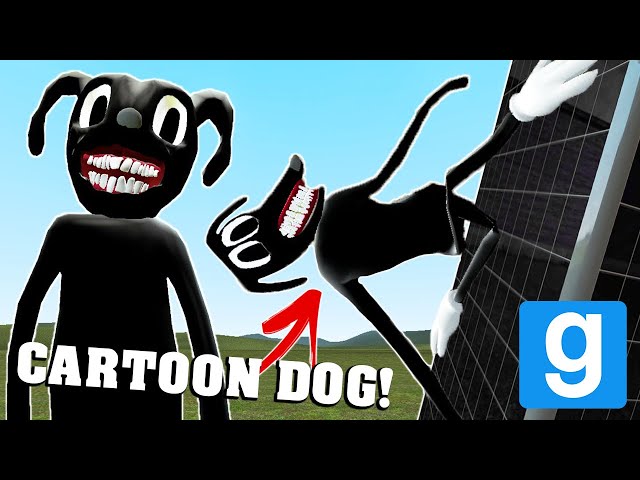 CARTOON DOG LOVES TO CLIMB! (Garry's Mod Sandbox) Trevor Henderson Mod Update | JustJoeKing