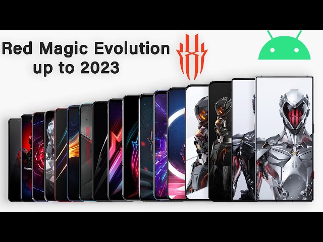 Evolution of Red Magic 2018 to 2023 | History of Red Magic to Red Magic 8 Pro