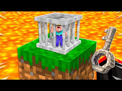Saving Noob1234 from the World's SMALLEST Prison! - Minecraft