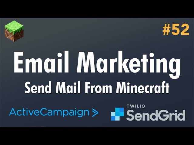 Ep52. Email Marketing In Minecraft?! (Full Guide)