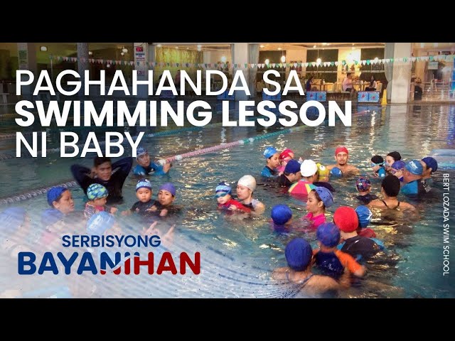 Anong paghahanda ang dapat gawin bago mag-training si baby ng swimming?