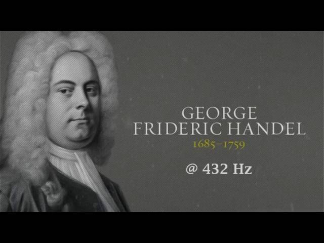 Handel (hwv 362) Sonata for recorder 4 in a - 4 Allegro @ 432 Hz