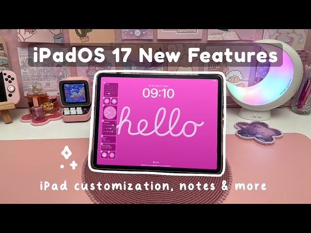 iPadOS 17 ❤️‍🔥 New Features you NEED to know for your iPad