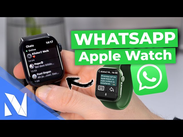 WhatsApp auf der APPLE WATCH installieren | mit iOS 16 & watchOS 9 (2023) | Nils-Hendrik Welk