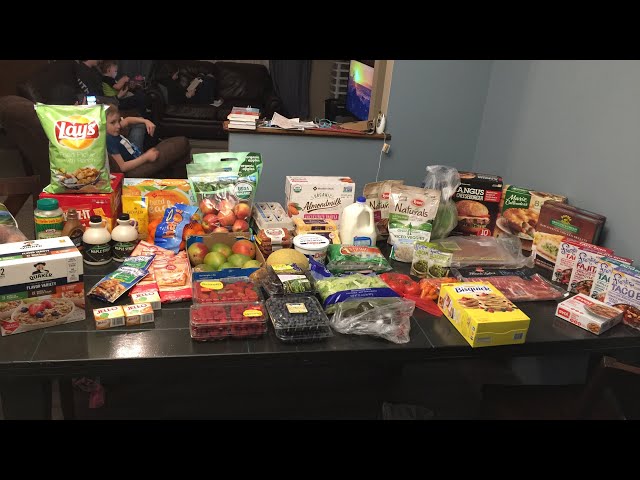 Large Family Grocery Haul - Bi Weekly Shopping