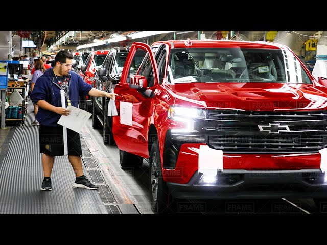 Inside US Best Mega Factory Producing the Massive Chevrolet Tahoe - Production Line