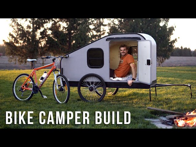 Building a Camper I can Tow with my Bike... Detailed Build