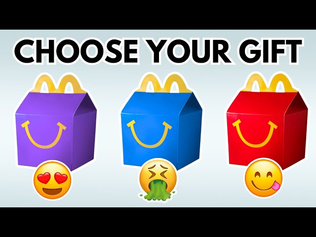 🎁 CHOOSE YOUR GIFT - Food Edition 🍔🍕 How Lucky Are You?
