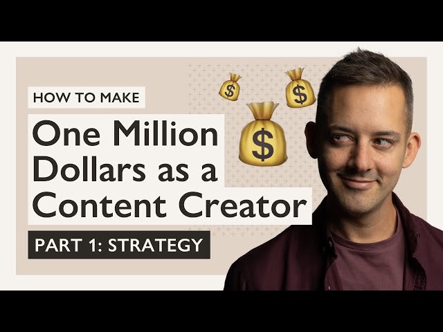 MAKE ONE MILLION DOLLARS AS A CONTENT CREATOR 2022 - PHIL PALLEN