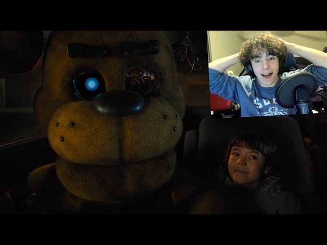 FIVE NIGHTS AT FREDDY'S TRAILER REACTION! - FNAF Movie Official Trailer Reaction & Review