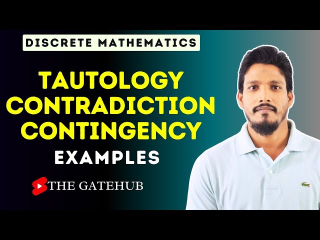 Tautology GATE Solved Problems | Propositional Logic | Discrete Mathematics
