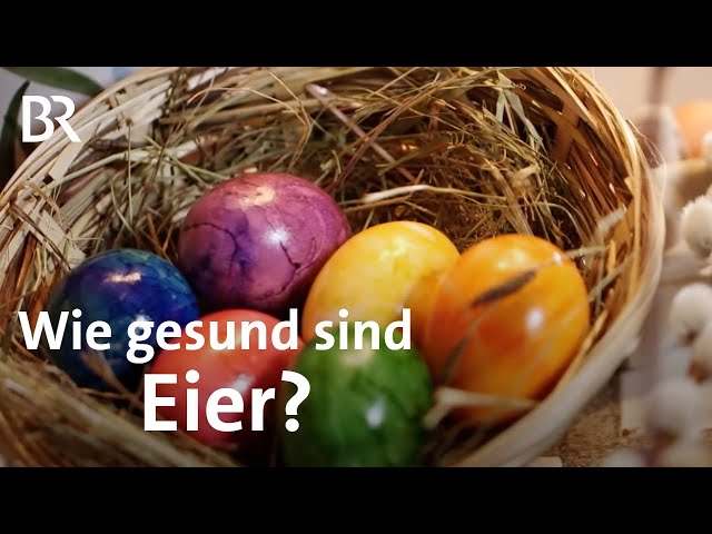 Das Ei als Nahrungsmittel: Was ihr über (Oster-)Eier wissen müsst! | Gesundheit! | BR