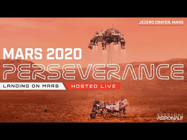 Watch NASA land the Perseverance Rover on Mars!