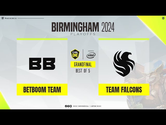 [Dota 2 Live] Falcons vs Betboom - GRAND FINAL Bo5 - ESL One Birmingham @VEENOMONDOTA @jikroy