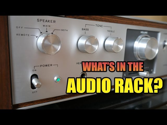 Audio rack components - what I've got and why