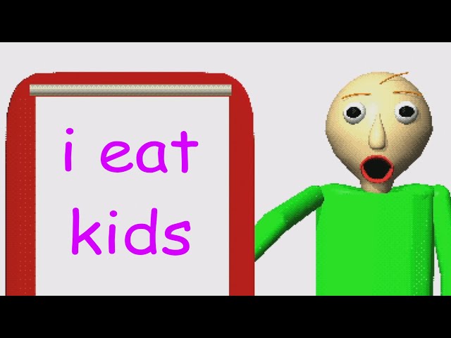 baldi's basics FULL GAME is out!