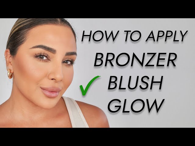 HOW TO APPLY BRONZER BLUSH AND HIGHLIGHTER TOGETHER | NINA UBHI
