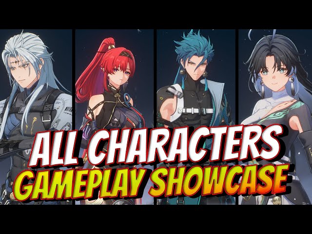 Wuthering Waves ALL CHARACTER gameplay showcase