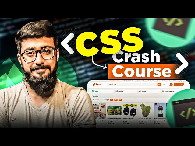 CSS Tutorial For Beginners | Complete CSS Course With Notes & Code
